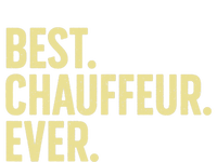 Best Chauffeur Art Dad Job Taxi Limo Driver T-Shirt