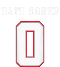 0 Days Sober Jersey Drinking Alcohol Lover V-Neck T-Shirt