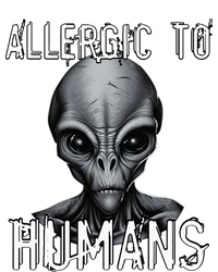 Allergic To Humans Funny Ufo Paranormal T-Shirt