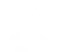 Wayne Nebraska Ne Vintage Athletic Black Sports T-Shirt