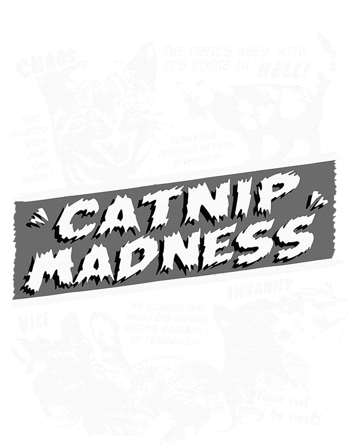 Catnip Madness Cute Kitten T-Shirt