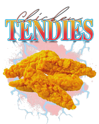 Chicken Tendies Heavy Metal World Hardcore Music Ladies Essential Tank