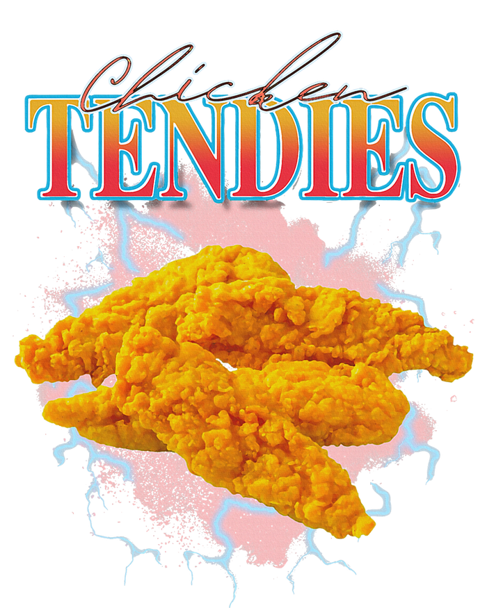 Chicken Tendies Heavy Metal World Hardcore Music Ladies Essential Tank