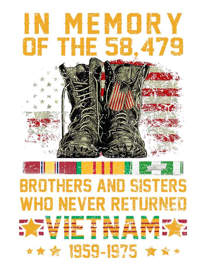 In Memory Of The 58479 Brothers And Sisters Vietnam Hoodie