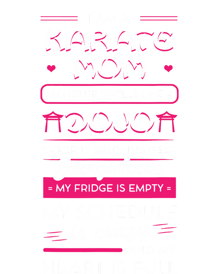 I Am A Karate Mom Japanese Martial Arts Mothers Day Gift Kids T-Shirt