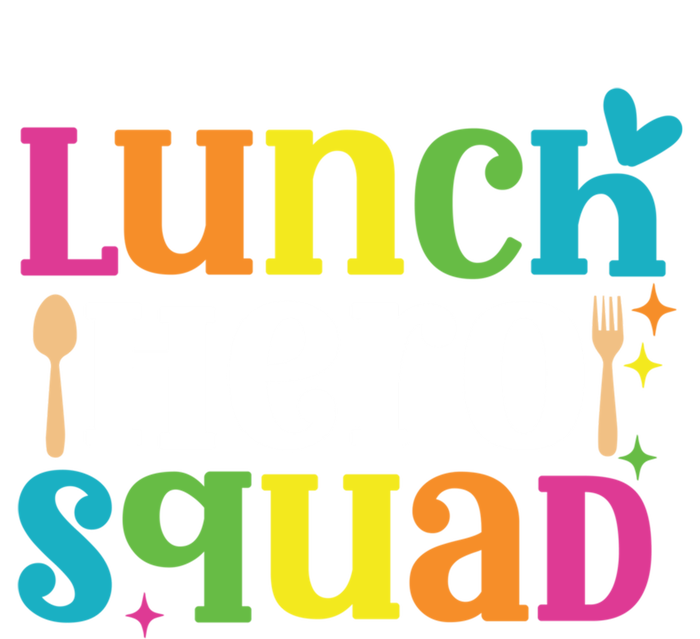 Funny School Lunch Hero Squad Funny Cafeteria Workers Cute Gift T-Shirt