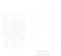 Lung Cancer Awareness Nobody In This Family Fights Alone City Backpack