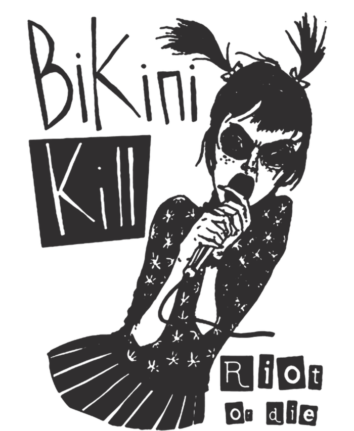 Bikini Kill Girl Funny Girl Power T-Shirt