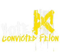 Vote Convicted Felon Usa 2024 Election Graffiti Women's T-Shirt