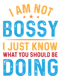 I Am Not Bossy I Just Know What You Should Be Doing Cute Gift 16 in Basic Backpack