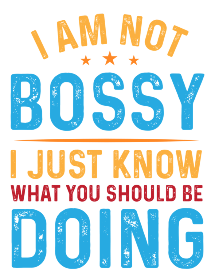 I Am Not Bossy I Just Know What You Should Be Doing Cute Gift 16 in Basic Backpack