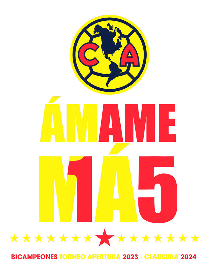 Club America Bicampeon Torneo Apertura 2023 Clausura 2024 T-Shirt