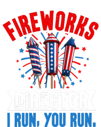 Fireworks Director 4th Of July Graphic Full-Length Apron With Pockets