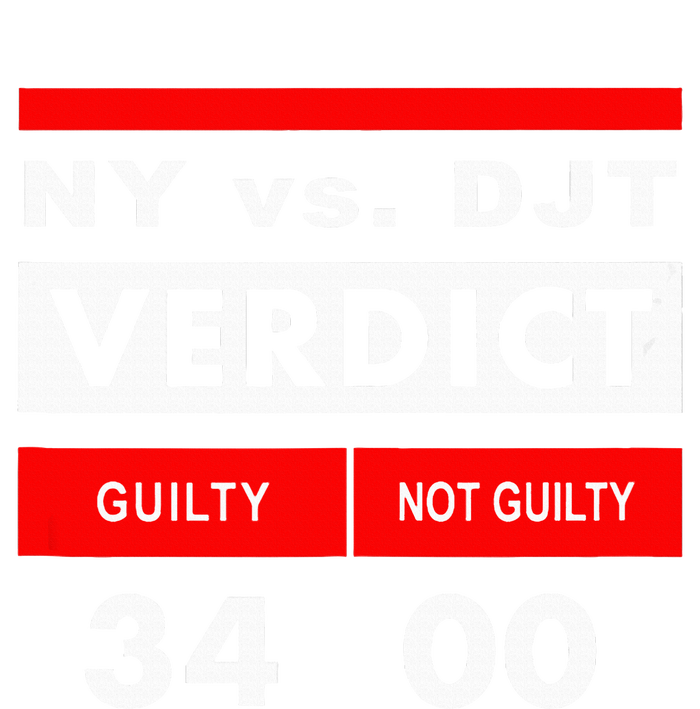 New York Versus Donald Trump Guilty 34 Counts Magnet