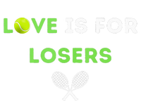 Love Is For Losers Tennis Pom Pom 12in Knit Beanie