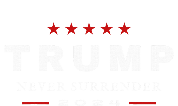 President Trump Never Surrender 2024 Maga Grommeted Golf Towel