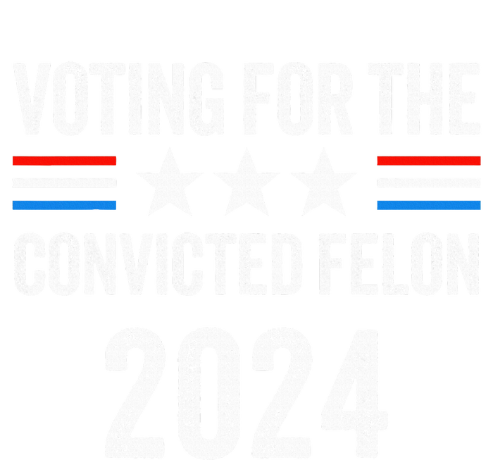 Voting For The Convicted Fellon 2024 Women’s Perfect Tri Rocker Tank