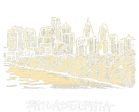 Philadelphia Pennsylvania Skyline Panorama Flat Bill Trucker Hat