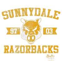 Slayer Sunnydale Razorbacks Collegiate T-Shirt