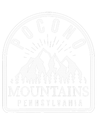 Poconos Pocono Mountains Pennsylvania Women's V-Neck T-Shirt