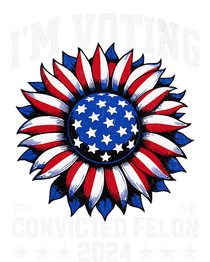 IM Voting For A Felon In 2024 Tie Dye Hoodie