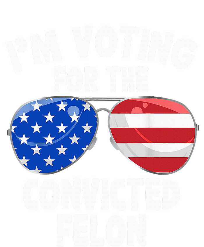 IM Voting For The Convicted Felon Kids Hoodie