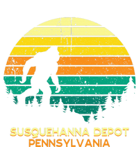 Retro Susquehanna Depot Pennsylvania Big Foot Souvenir Sweatshirt