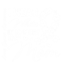 I Wear White In Memory Of My Mom Lung Cancer Awareness Month Great Gift T-Shirt