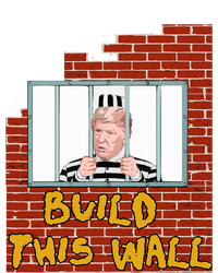 Build This Wall Lock Him Up Anti Trump Impeachment 45 T-Shirt