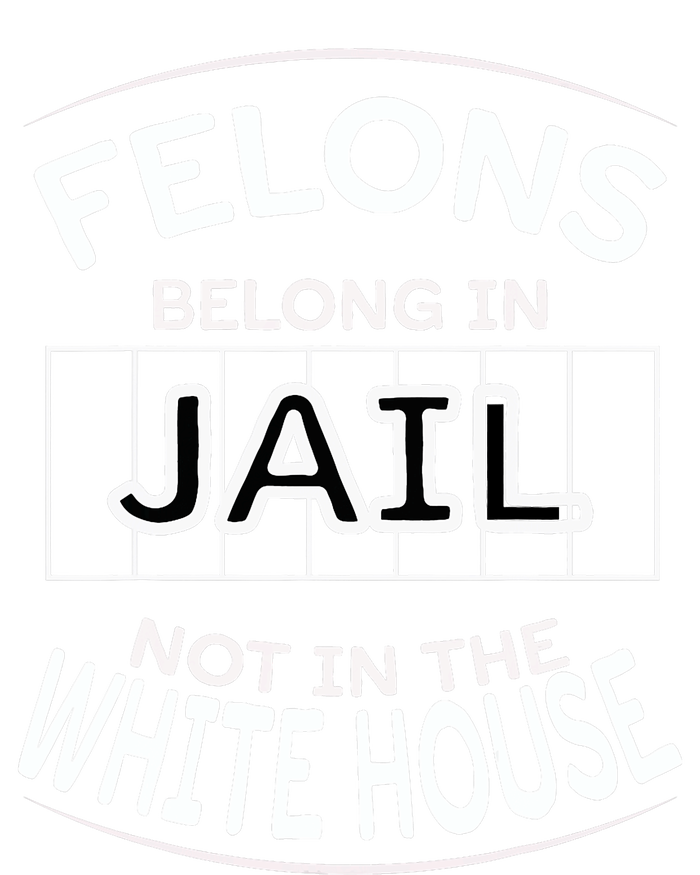 Political Pro Biden Felons Belong In Jail Not White House Valucap Bio-Washed Visor