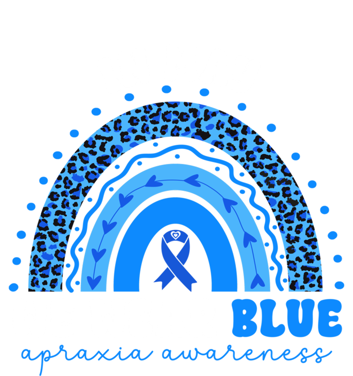 In May We Wear Blue Apraxia Awareness Month Gift Toddler Long Sleeve Shirt