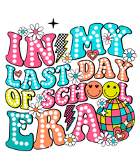 In My Last Day Of School Era Groovy Retro Graduate Funny Funny Gift T-Shirt