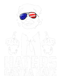 Funny Haters Gonna Hate President Donald Trump Middle Finger T-Shirt