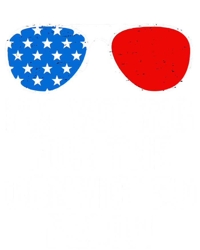 Im Voting For The Convicted Felon Funny Pro 2024 Womens CVC Long Sleeve Shirt