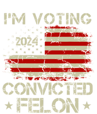 Trump 2024 Convicted Felon IM Voting Convicted Felon 2024 Premium T-Shirt