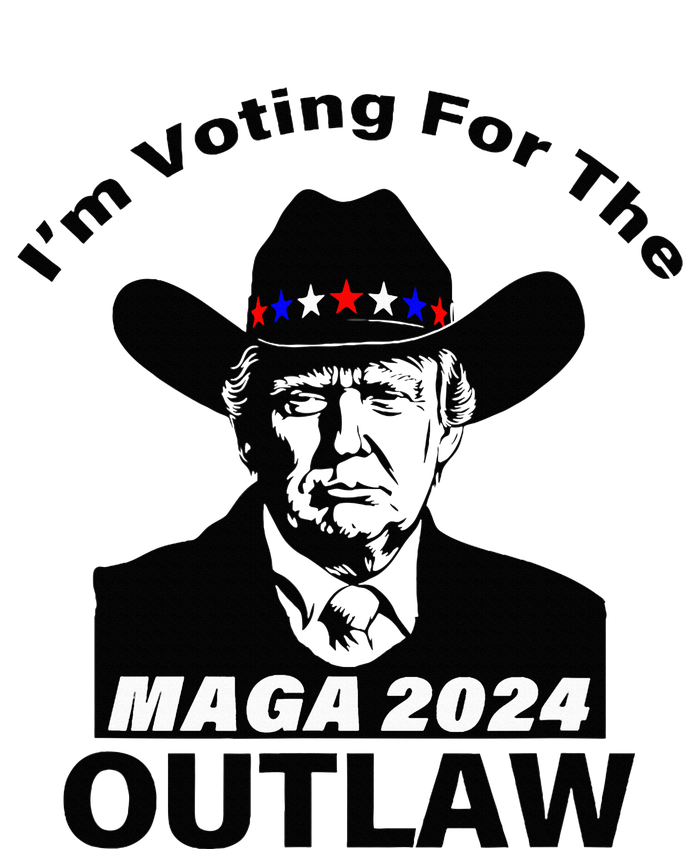 Donald Trump Maga IM Voting For The Outlaw 2024 T-Shirt