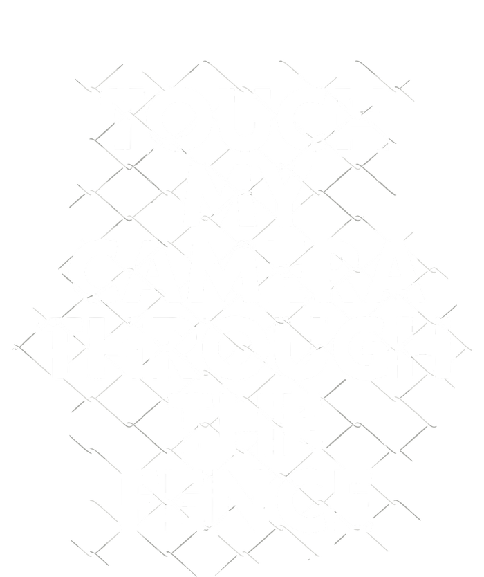 Ymh Studios Touch My Camera Through The Fence Womens California Wash Sweatshirt