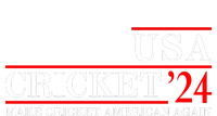 Usa Cricket 24 Make Cricket American Again Funny Cricket Player Cricket Usa Team T-Shirt