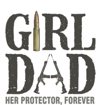 Girl Dad Her Protector Forever Proud Fathers Day Gift Tank Top