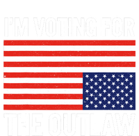 Im Voting For The Outlaw Funny Trump Maga 2024 Sustainable Bucket Hat