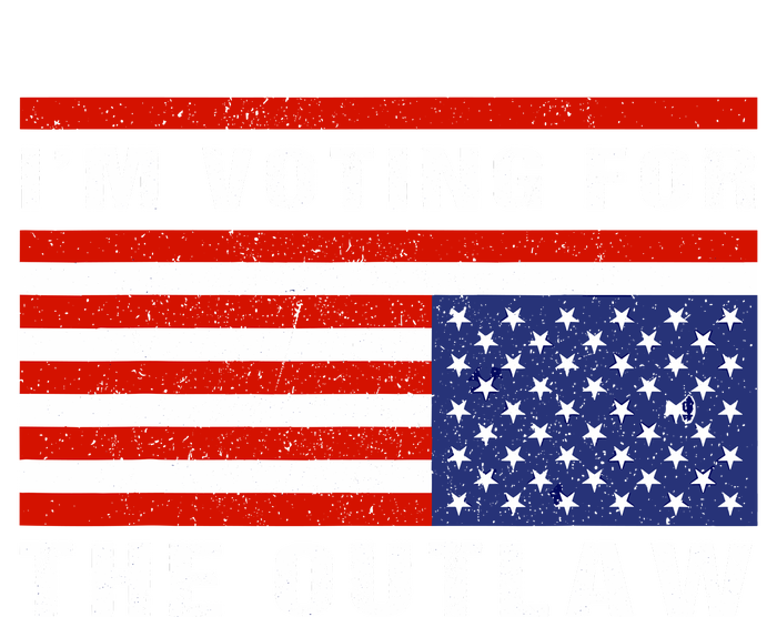 Im Voting For The Outlaw Funny Trump Maga 2024 T-Shirt