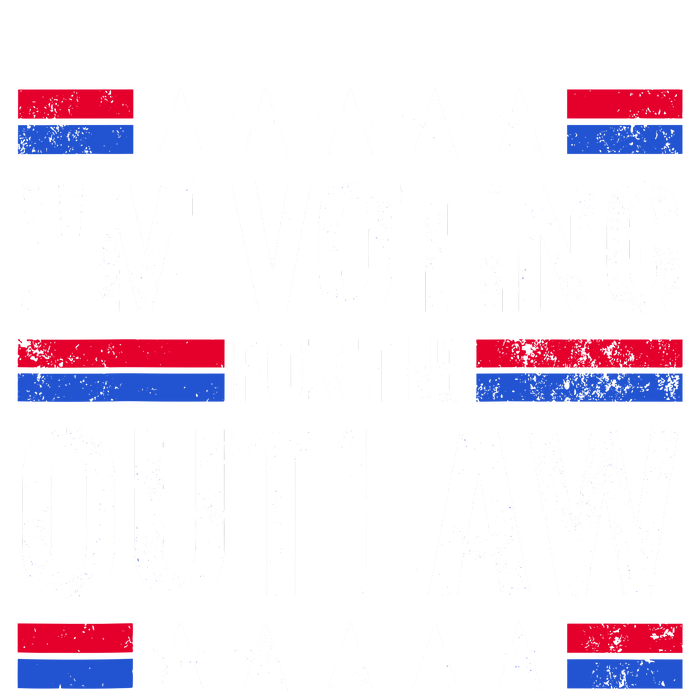 Im Voting For The Outlaw Funny Trump Maga 2024 T-Shirt