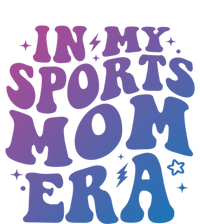 In My Sports Mom Era Groovy Sports Mama Football Basketball Meaningful Gift Sustainable Knit Beanie