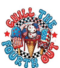 Chill The 4th Out Funny 4th Of July Retro 4th Of July T-Shirt