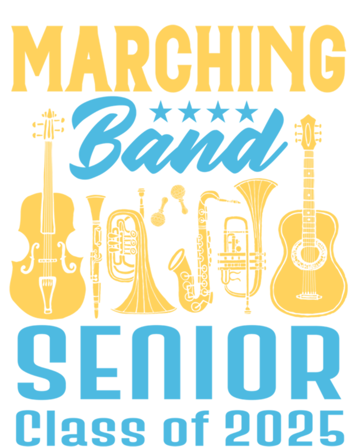 Marching Band Senior 2025 Musician Graduation Party Funny Gift T-Shirt