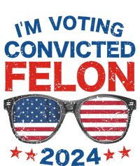 Im Voting For The Convicted Felon Trump 2024 Cooling Performance Long Sleeve Crew