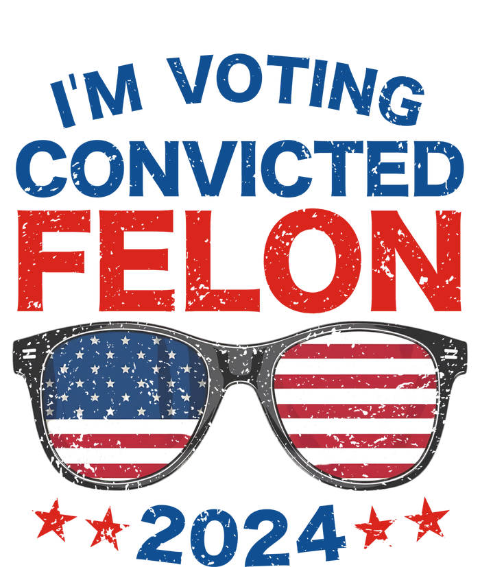 Im Voting For The Convicted Felon Trump 2024 Cooling Performance Long Sleeve Crew