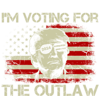 IM Voting For The Outlaw Wanted For President Trump 2024 Tie-Dye T-Shirt