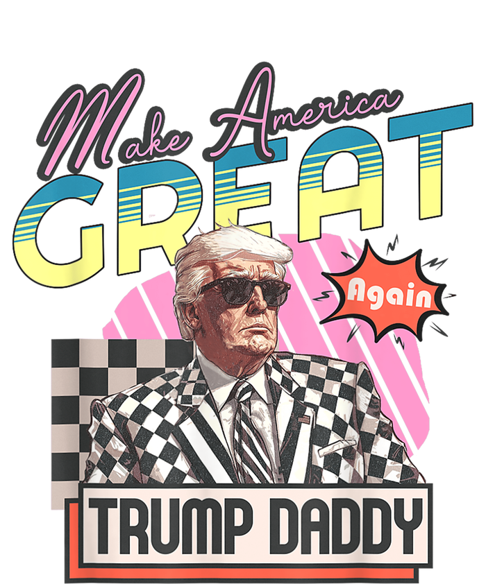 Funny Trump Take America Back Daddys Home Trump Pink 2024 Ladies PosiCharge Competitor Racerback Tank