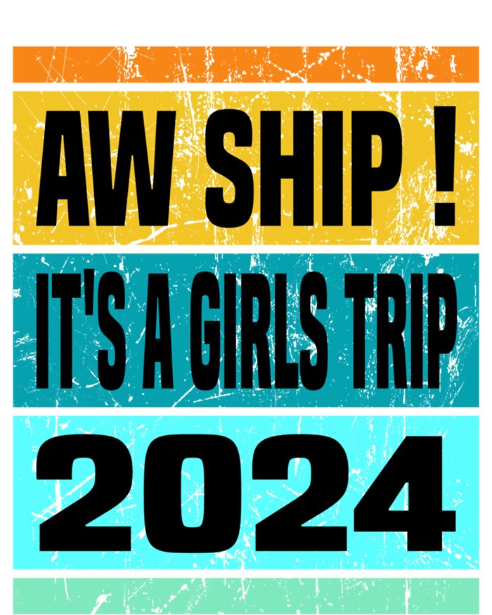 Aw Ship ItS A Trip 2024 Vintage Vacation Cruise Ship Gift T-Shirt